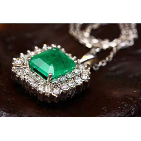 Affairemax | Collier Émeraude Royale