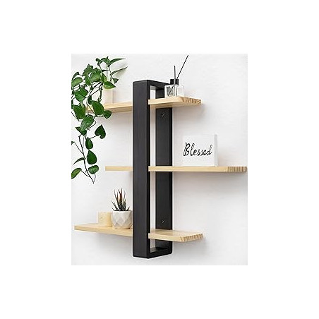 Étagère Murale en Bois