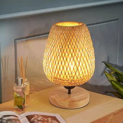 Affairemax | Lampe de table en bois