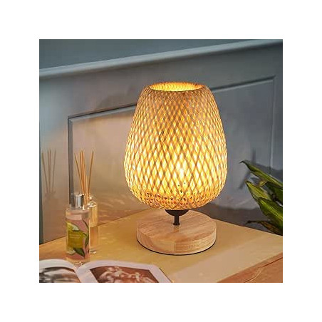 Affairemax | Lampe de table en bois