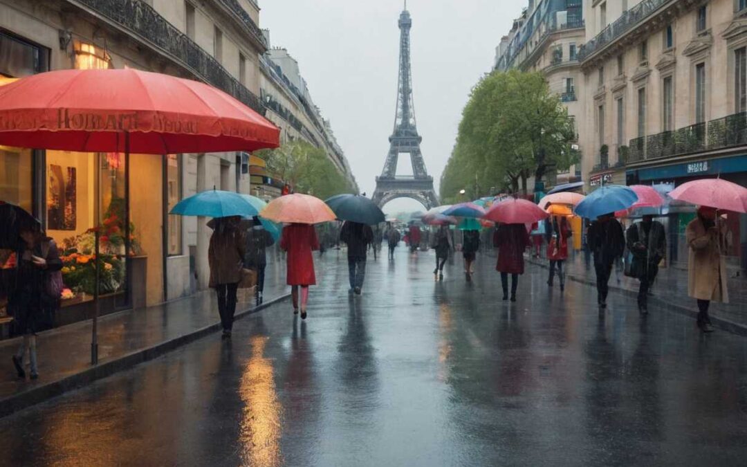 Trouver le parapluie parfait pour affronter les averses parisiennes
